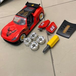 Racing car building set